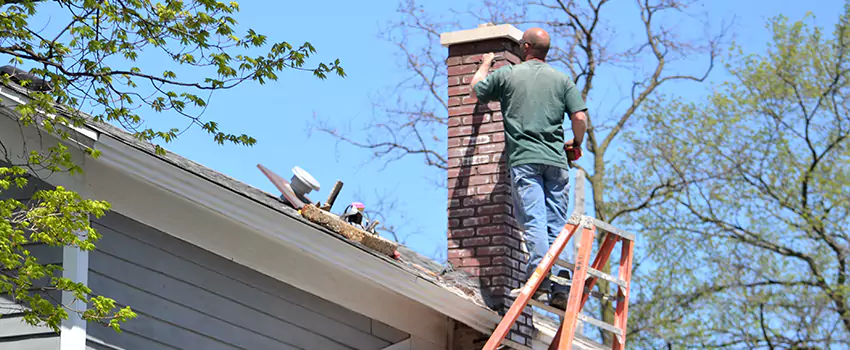 Vinyl and PVC Chimney Flashing Installation in Hueytown, AL