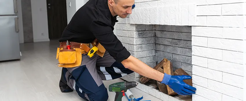 Fireplace Damaged Damper Frame Repair Services in Hueytown, Alabama